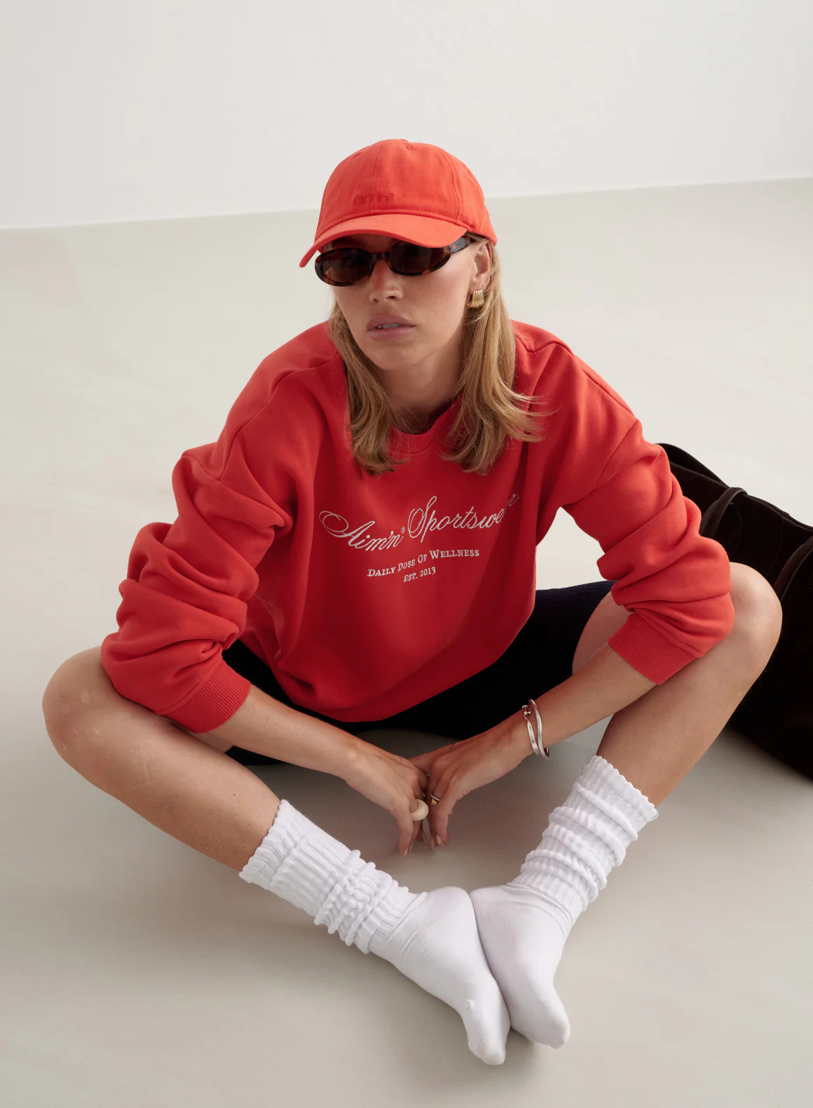 Heritage Red Small Logo Cap - Image 3