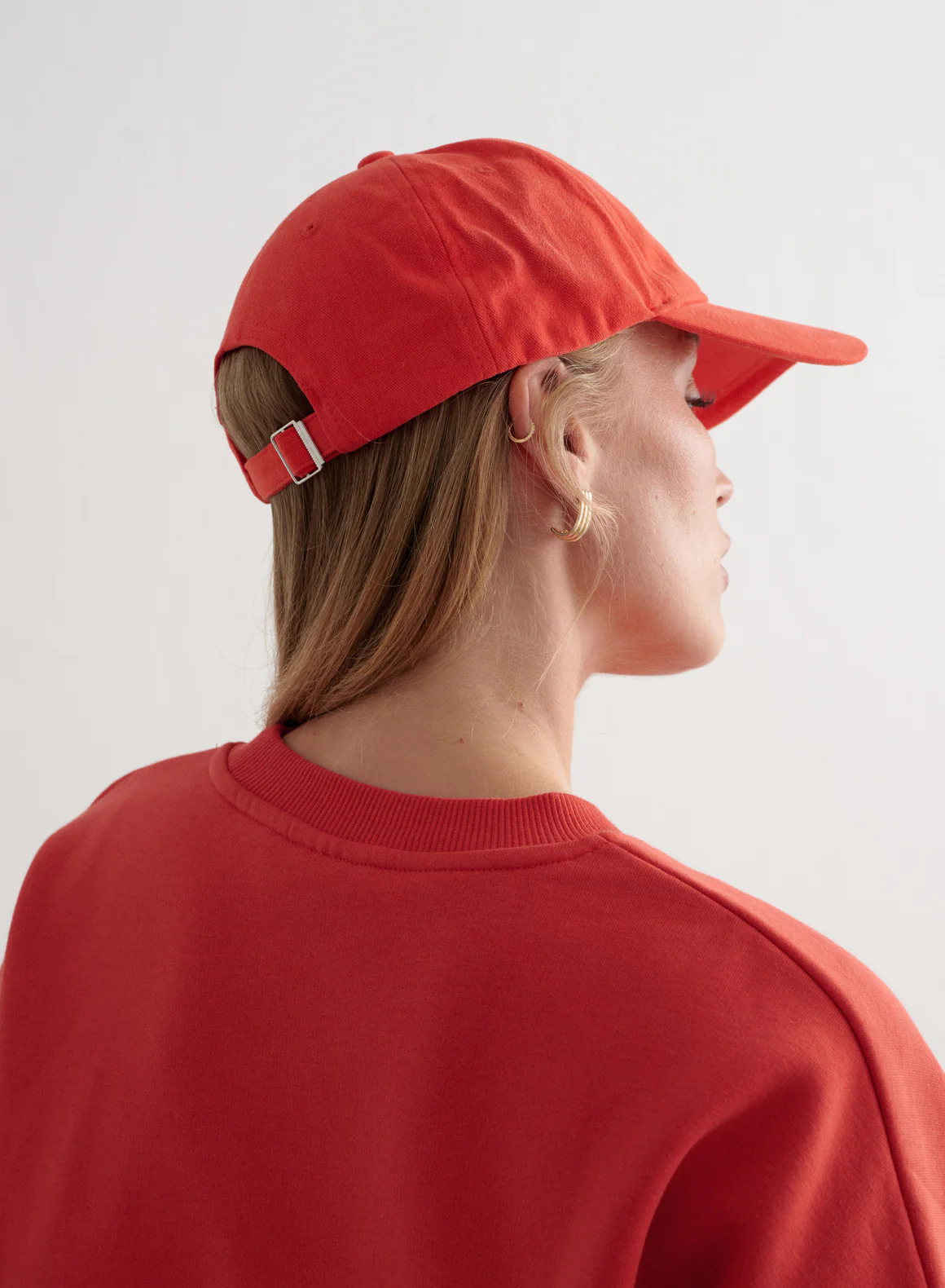 Heritage Red Small Logo Cap - Image 4