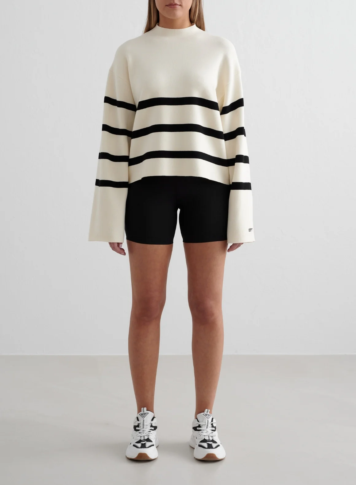 Almond White Perfect Knit Long Sleeve - Image 3