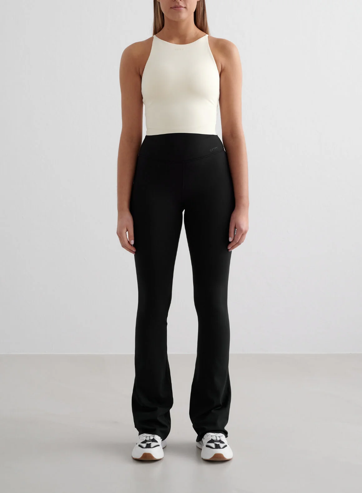 Almond White Sense Halter Bralette - Image 3