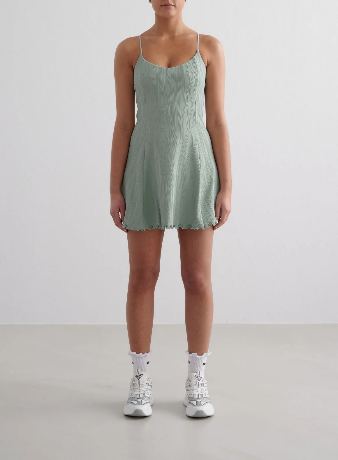 Aqua Tulip Dress
