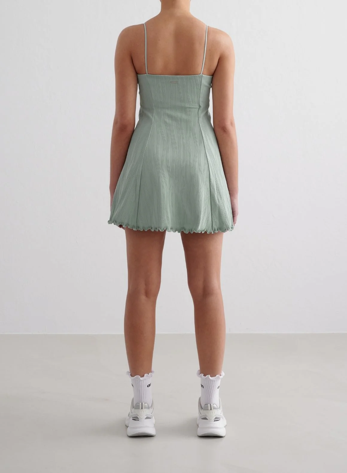 Aqua Tulip Dress - Image 2