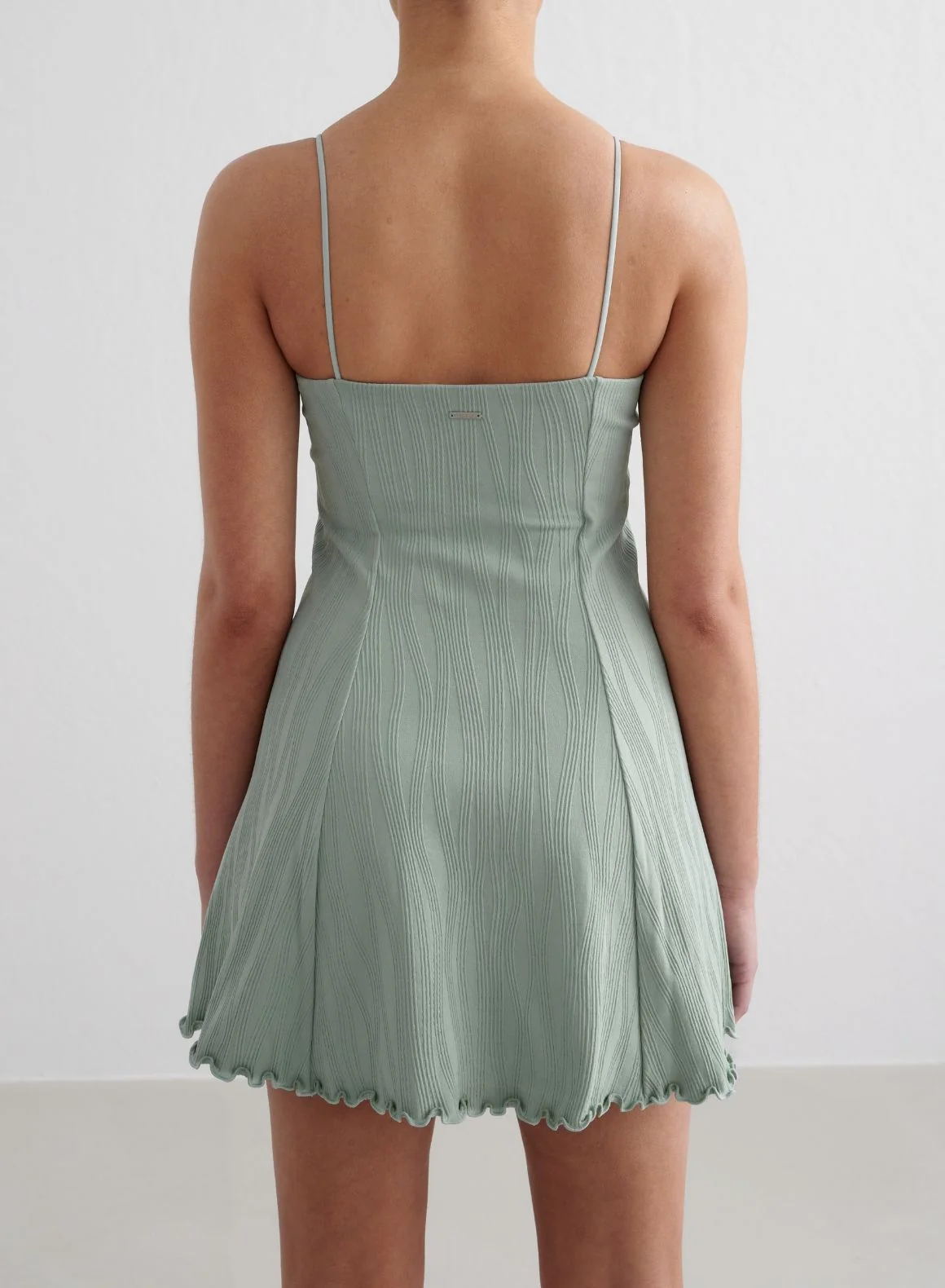 Aqua Tulip Dress - Image 4