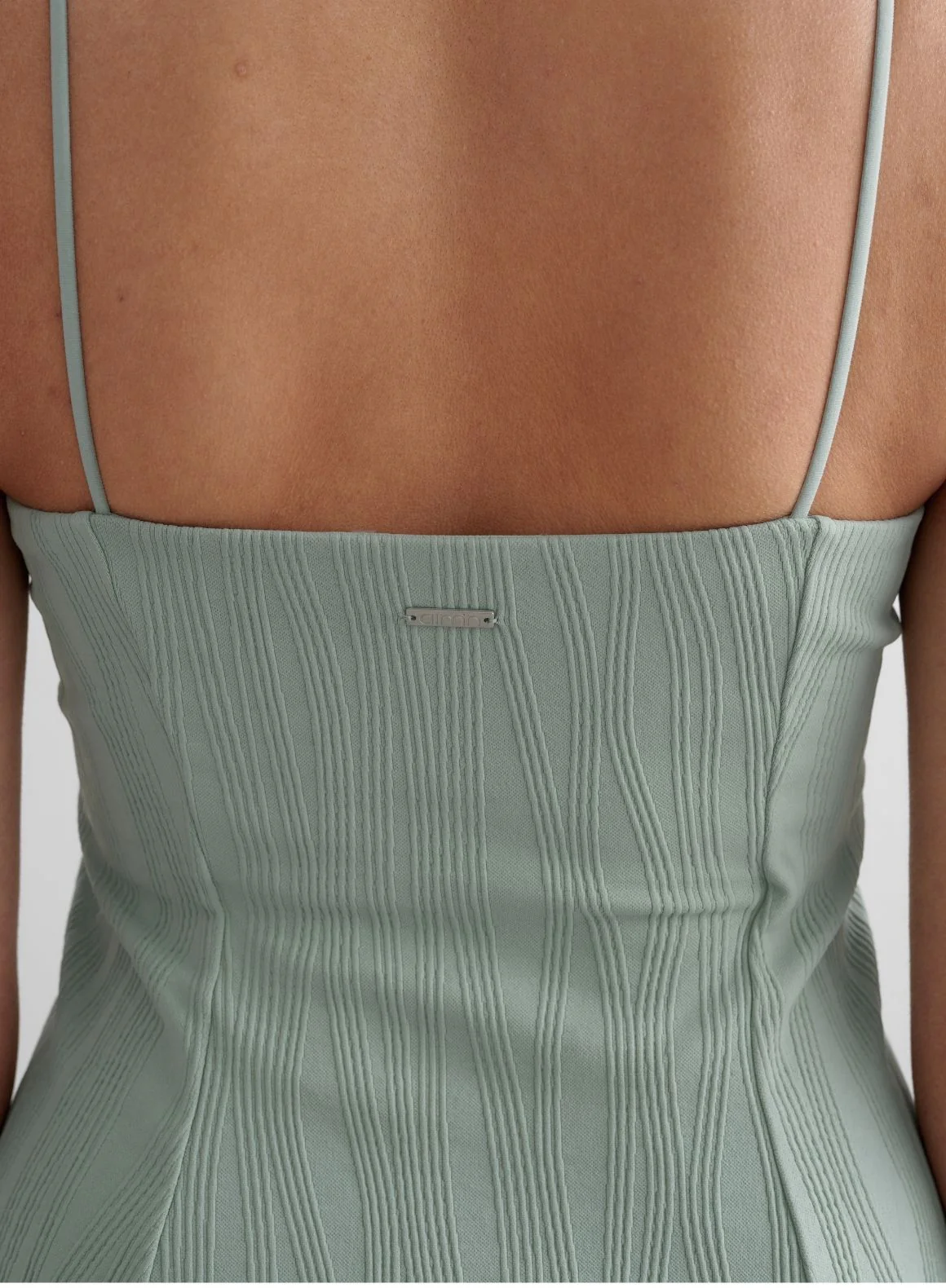 Aqua Tulip Dress - Image 5