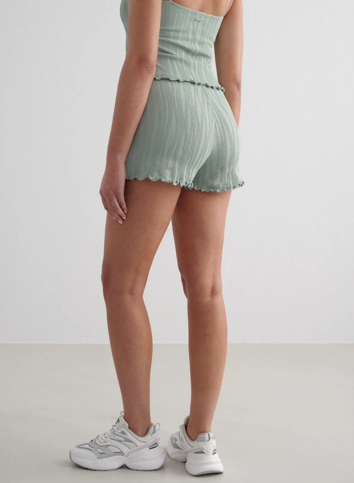 Aqua Tulip Shorts - Image 4