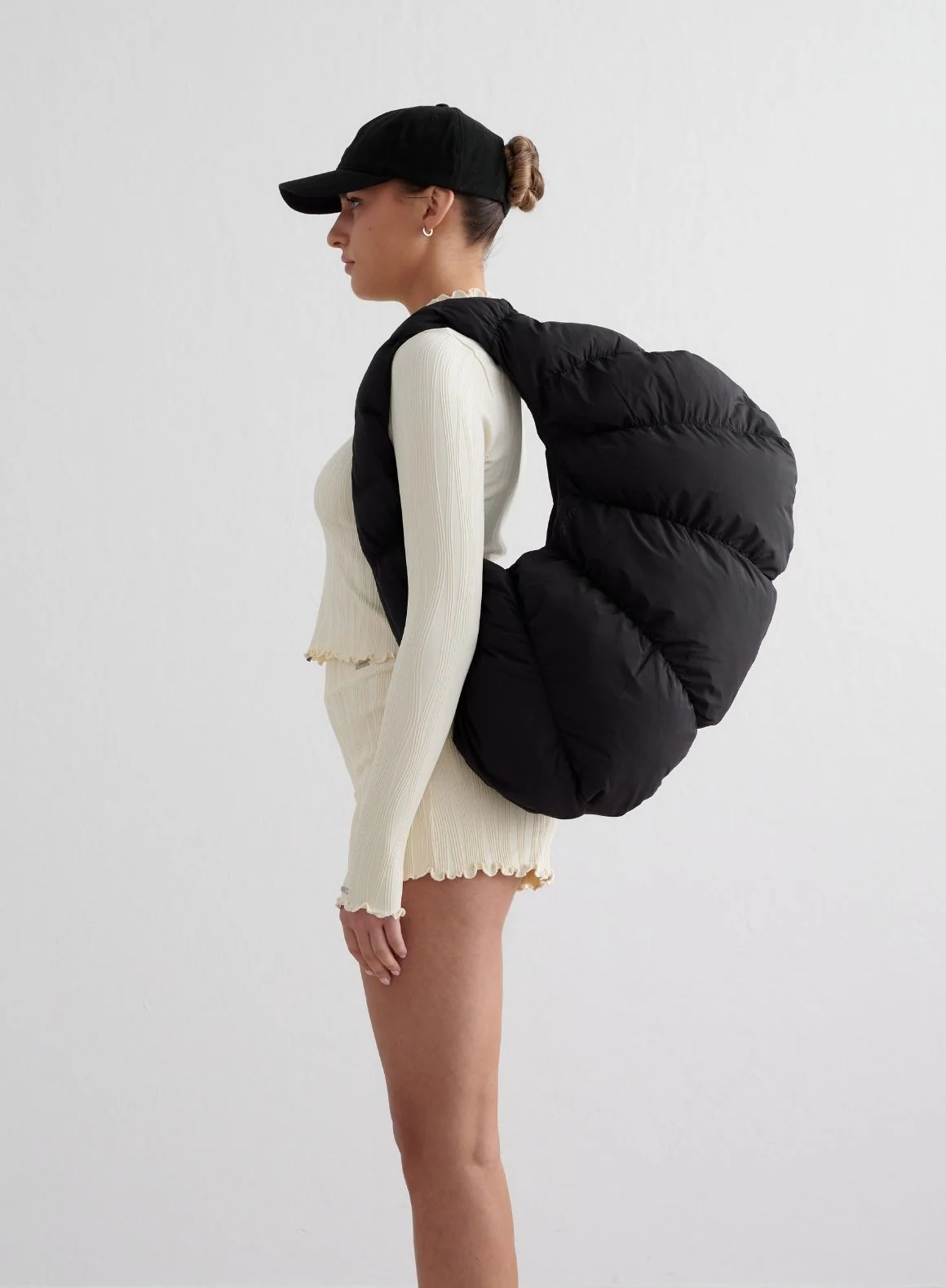 Black Croissant Bag - Image 3