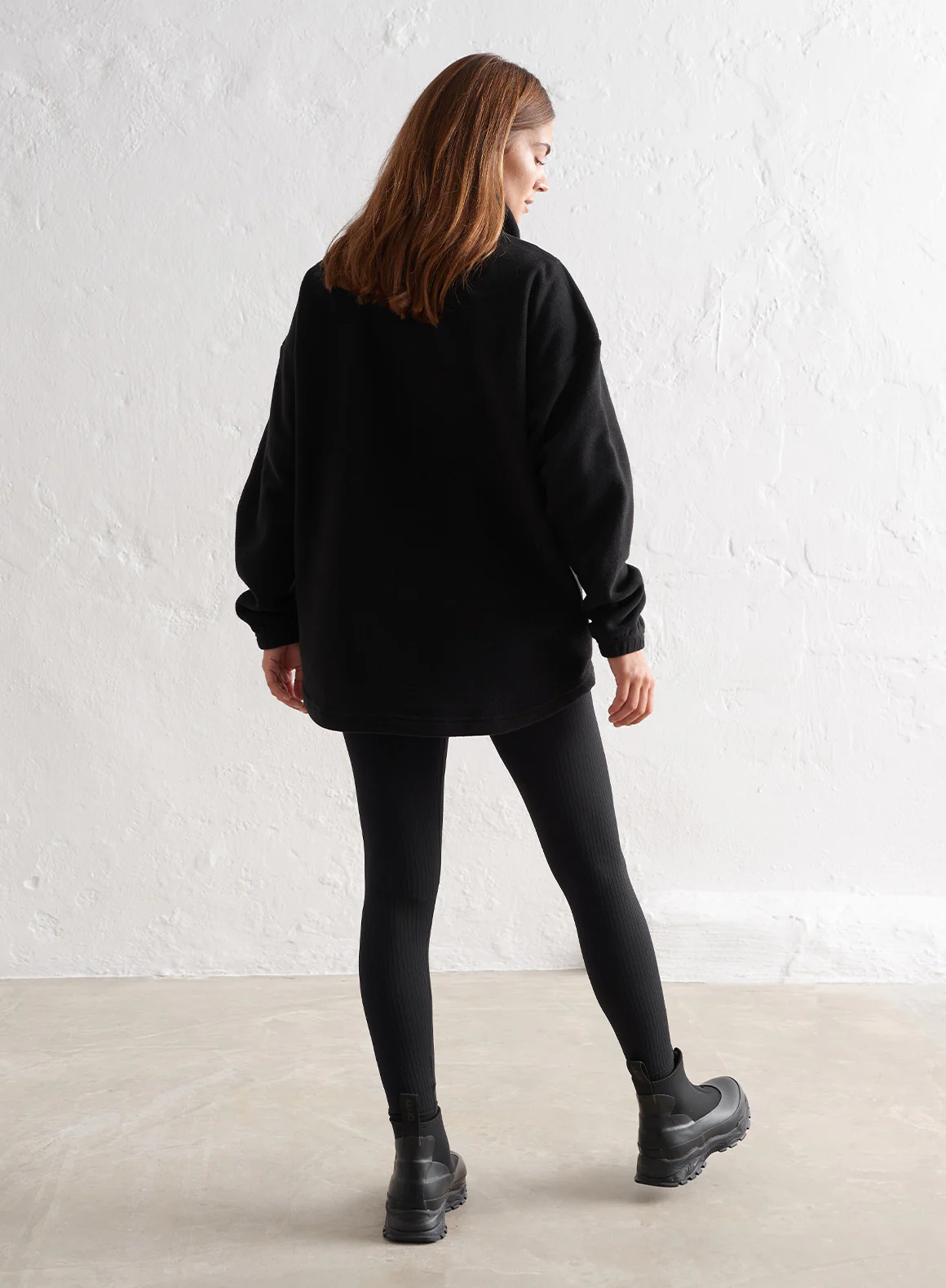 Black Fleece Half Zip - Image 5