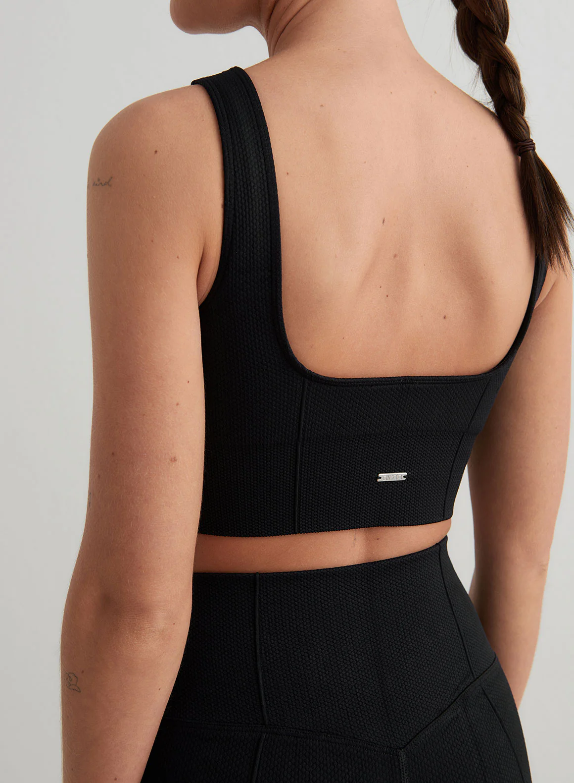 Black Luxe Seamless Bra - Image 3