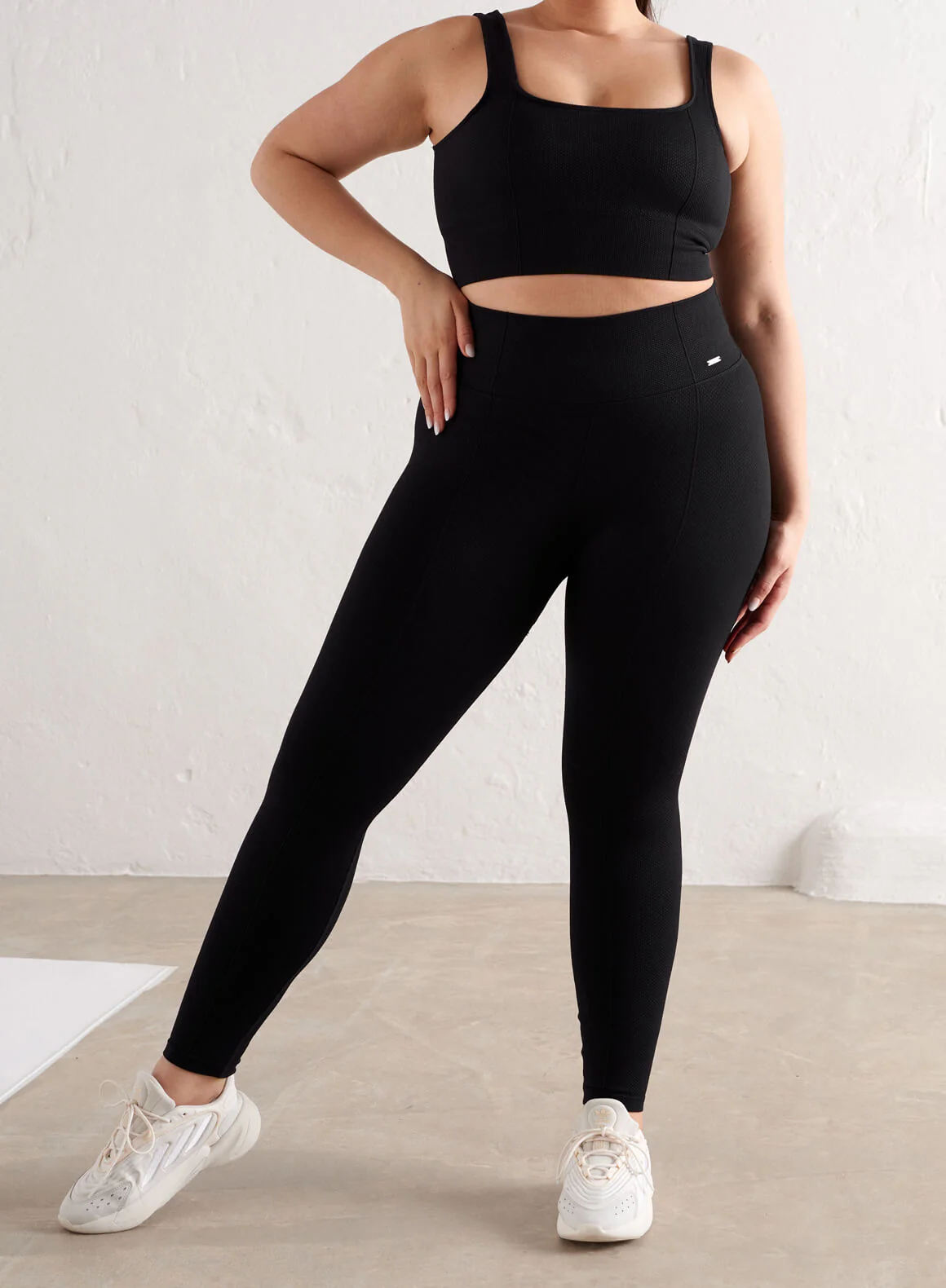 Black Luxe Seamless Tights - Image 9
