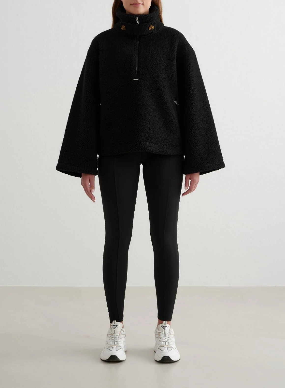 Black Pile Anorak - Image 3