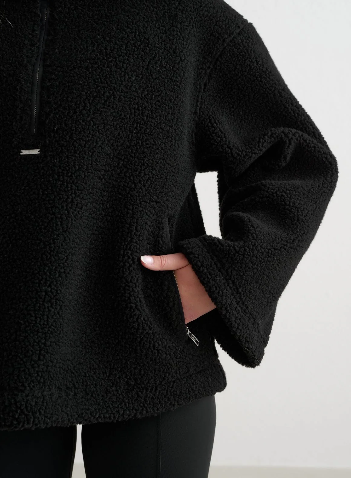 Black Pile Anorak - Image 5