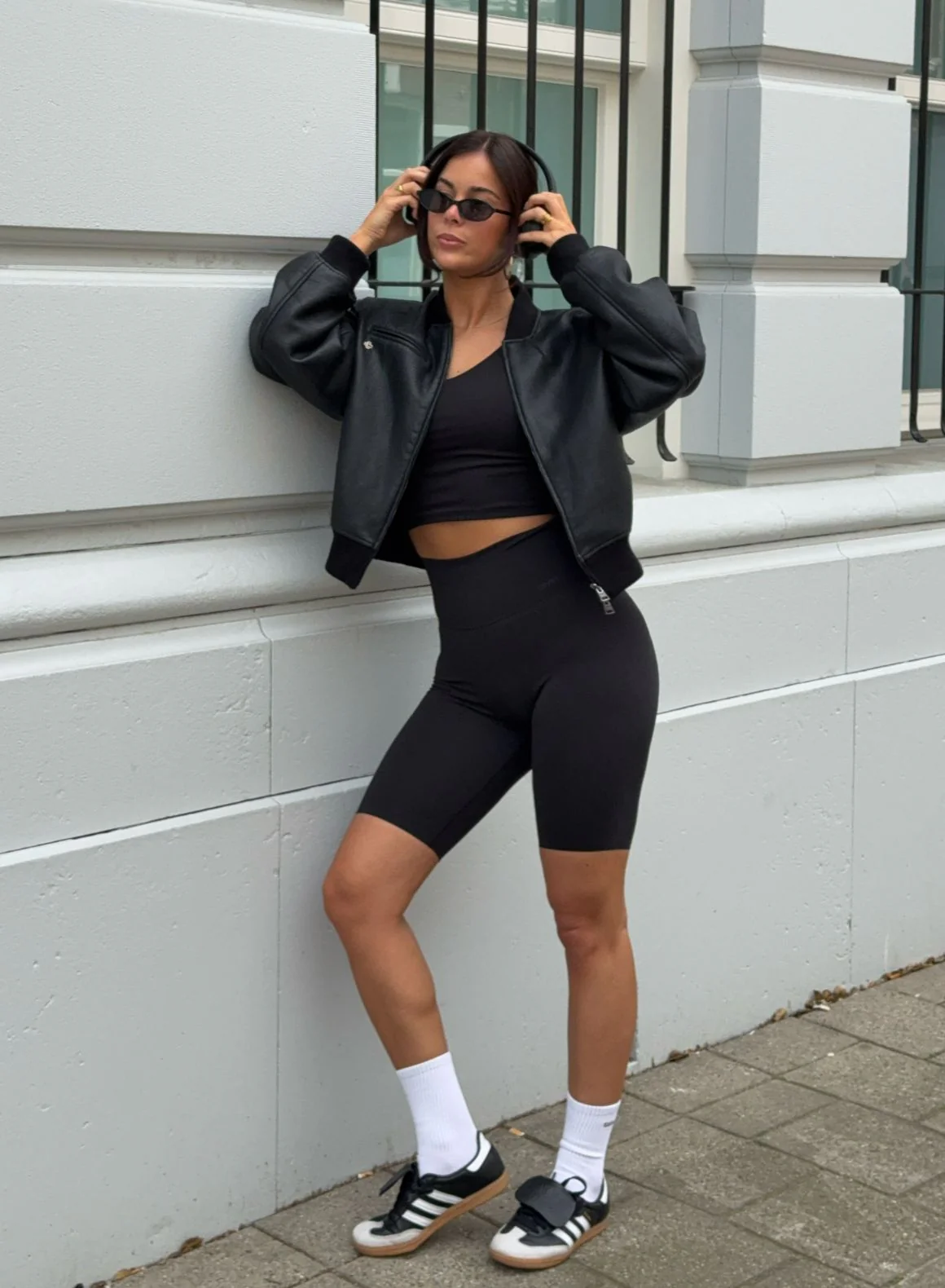 Black Sense Biker Shorts - Image 2