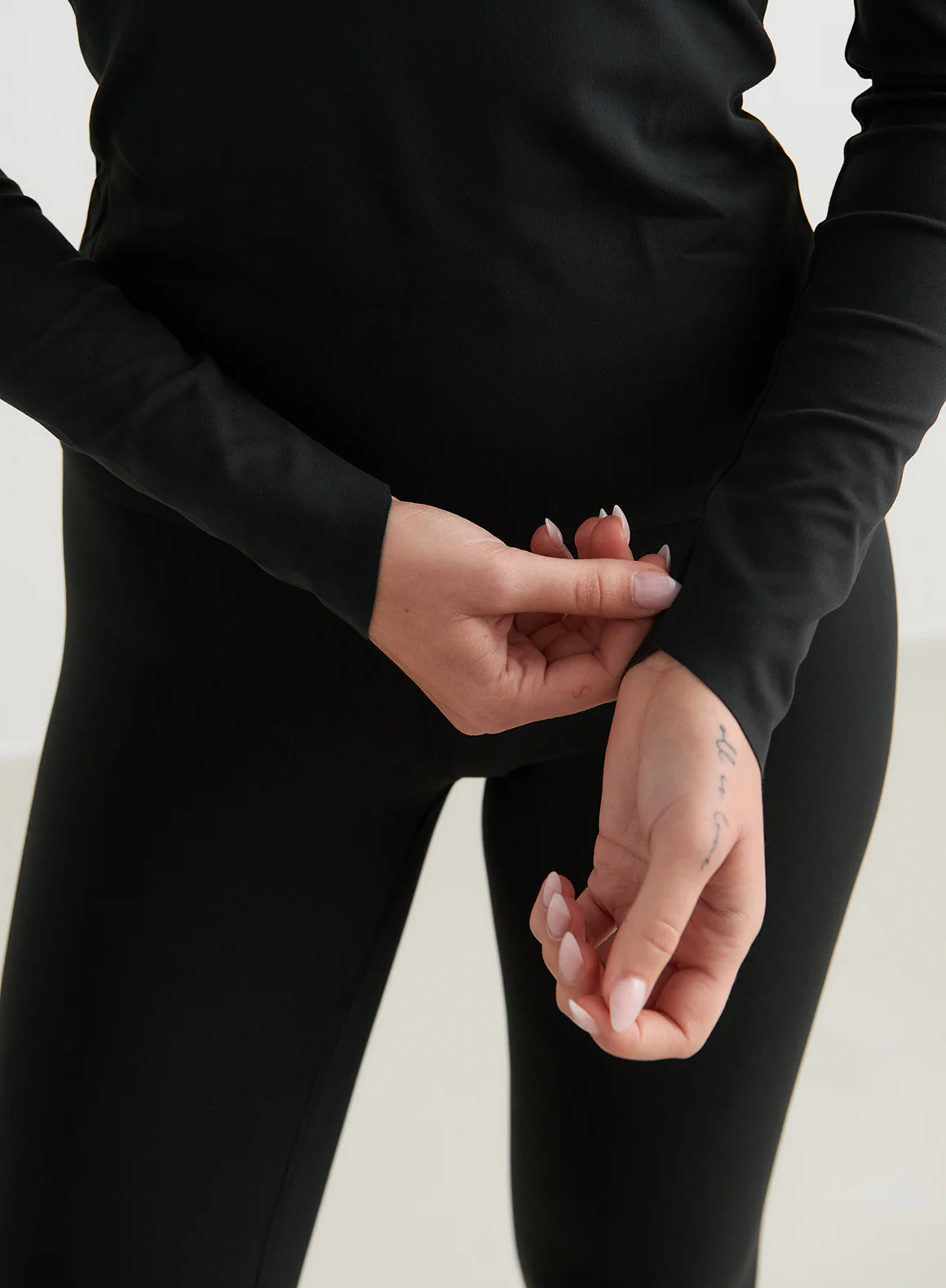 Black Sense Cutout Back Long Sleeve - Image 5