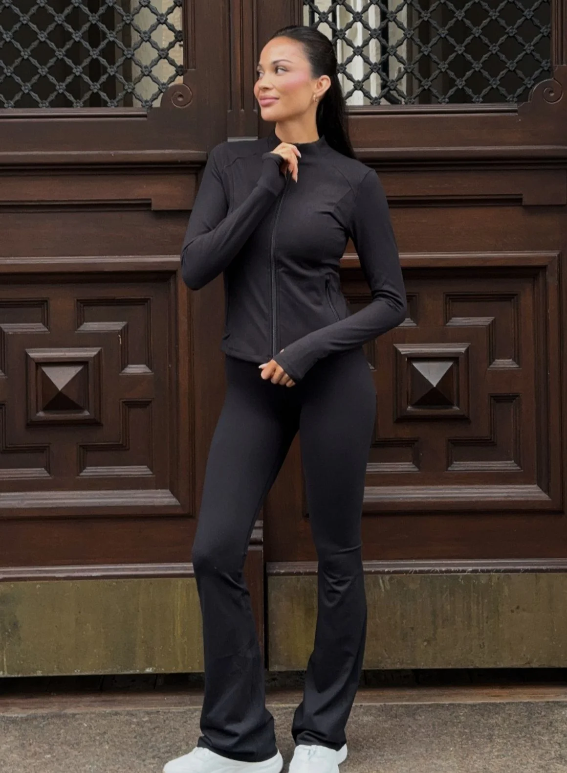 Black Sense Flare Tights - Image 6
