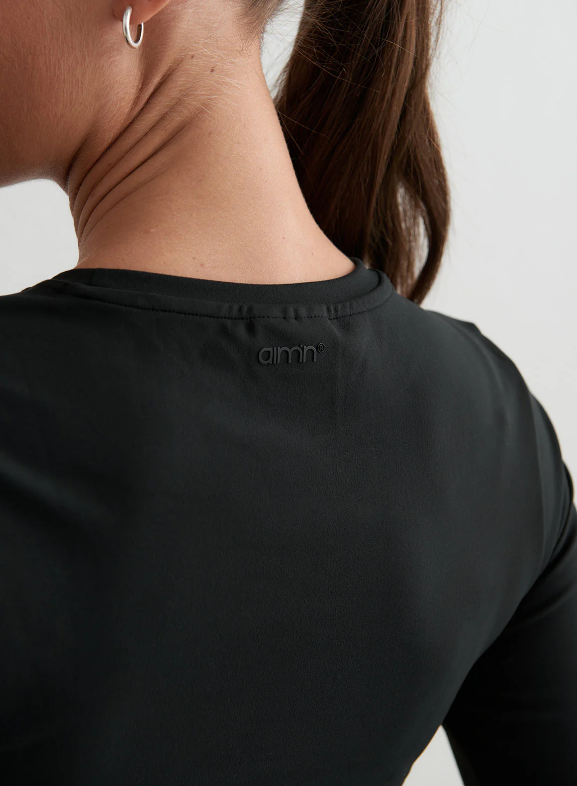 Black Sense Half Sleeve Top - Image 7