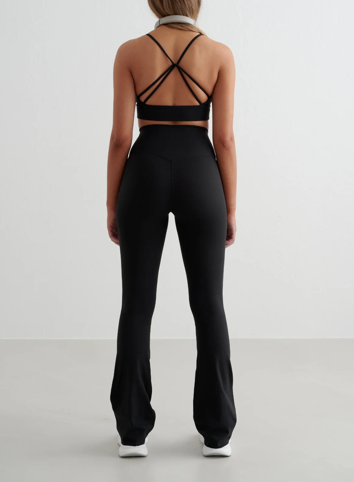 Black Sense Strap Bra - Image 4