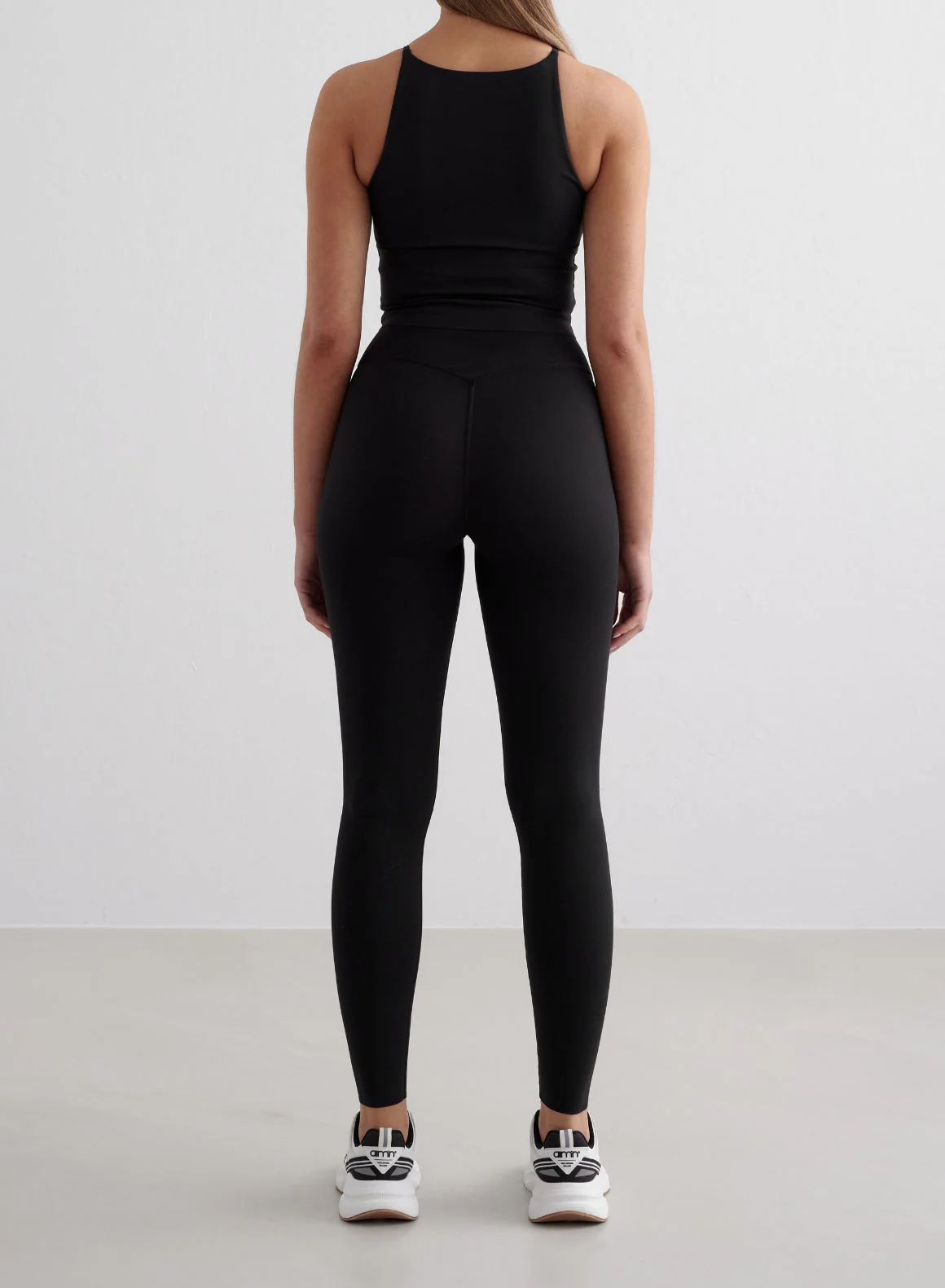 Black Sense Tights & Halter Bralette Set - Image 2