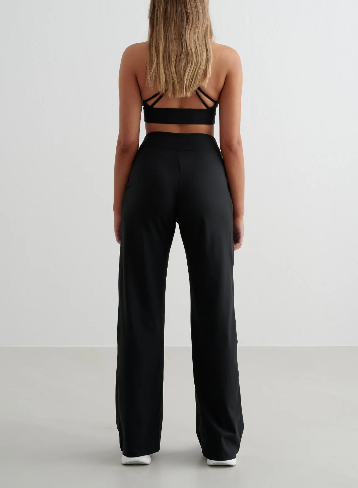 Black Sense Wide Pants - Image 13