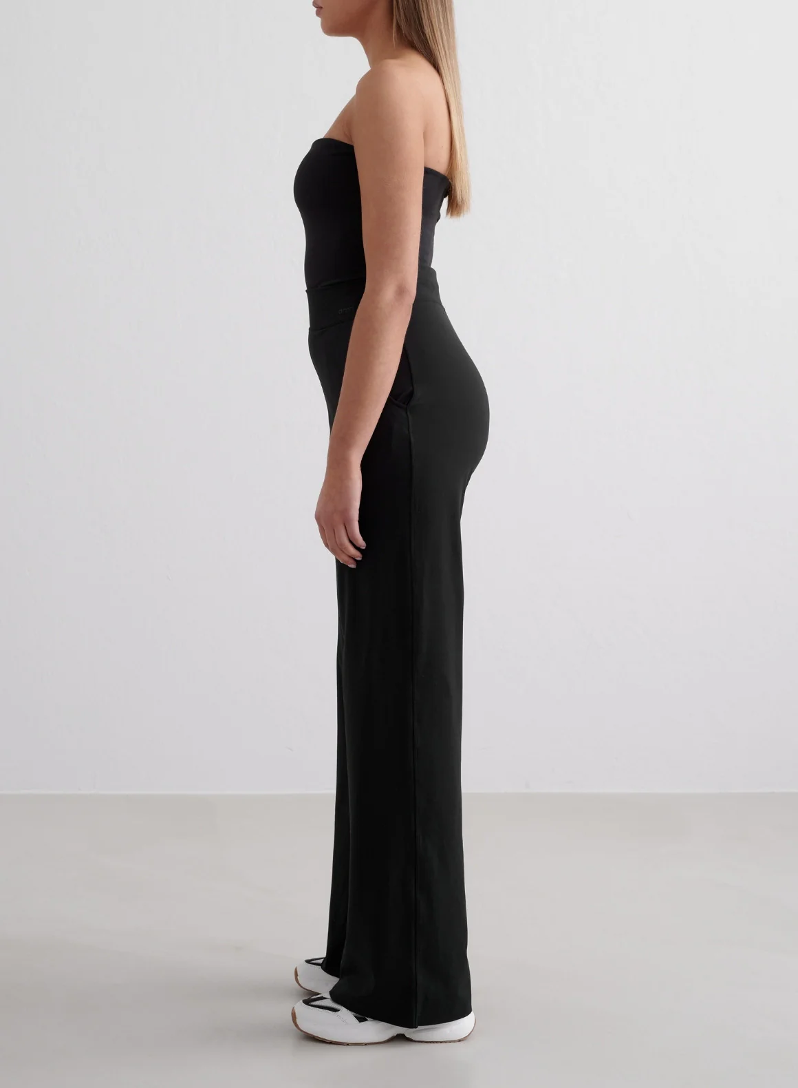 Black Sense Wide Pants - Image 4