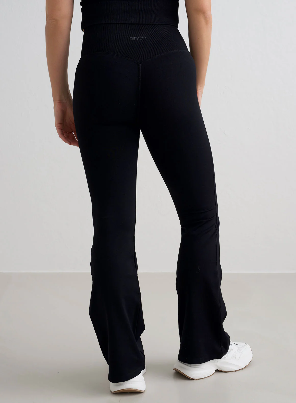 Black Shape Seamless Flare Petite Tights - Image 4
