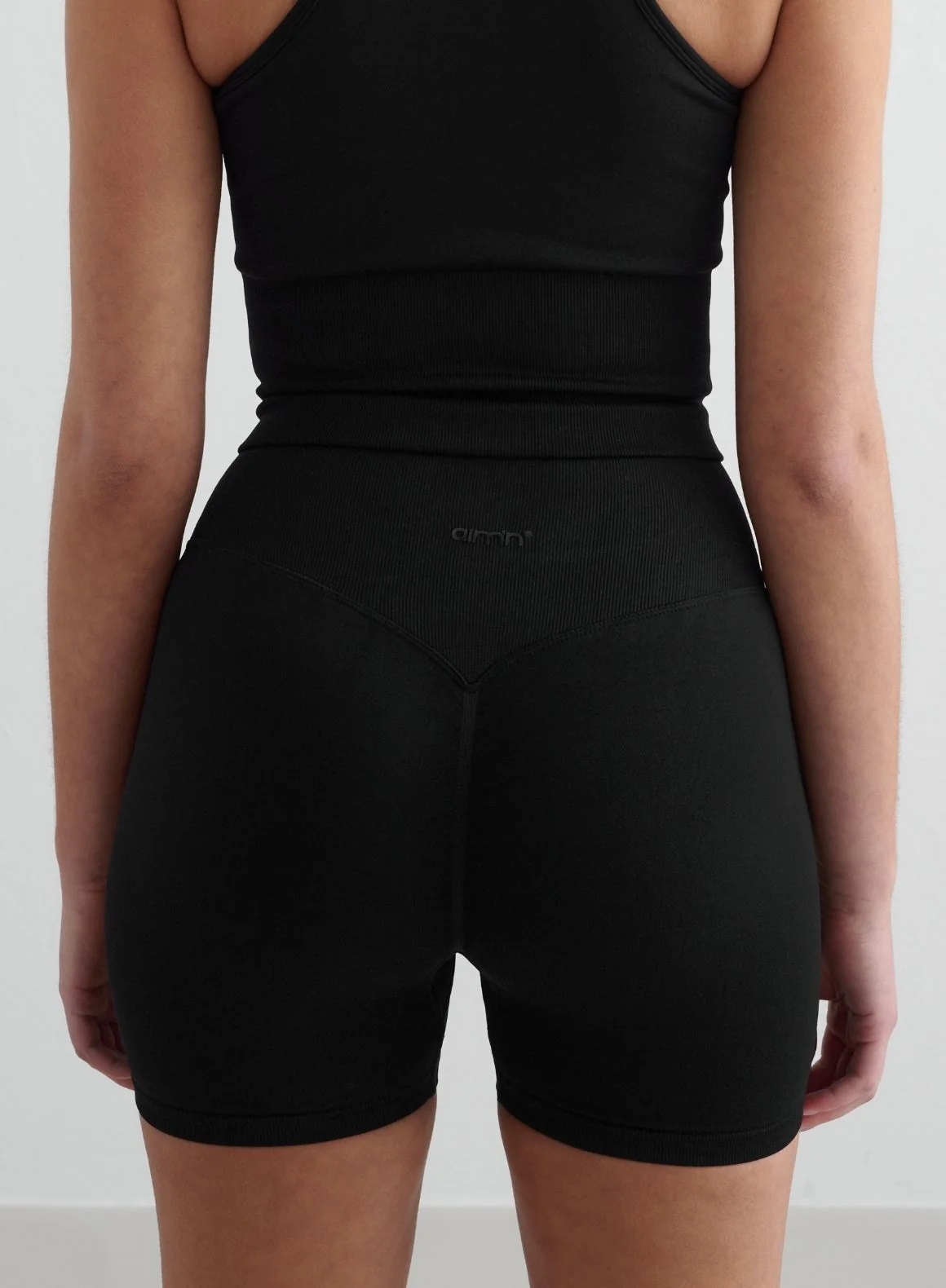 Black Shape Seamless Hotpants - Image 2