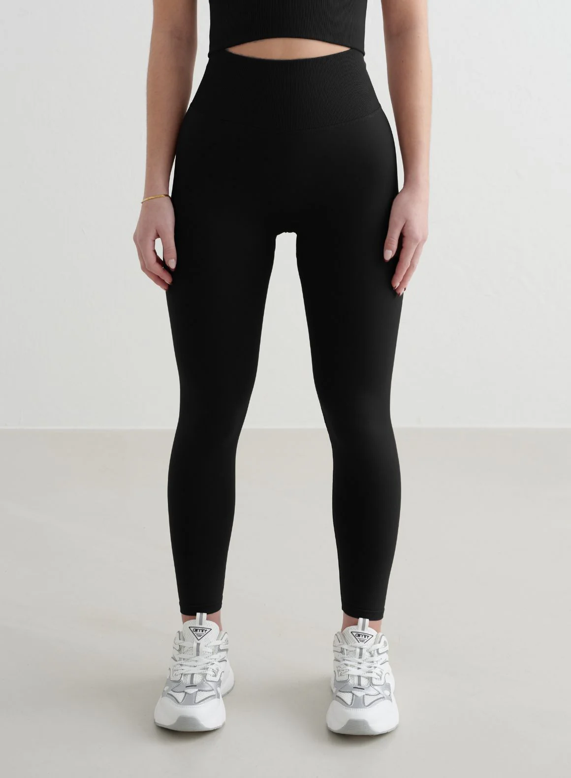 Black Shape Seamless Tights