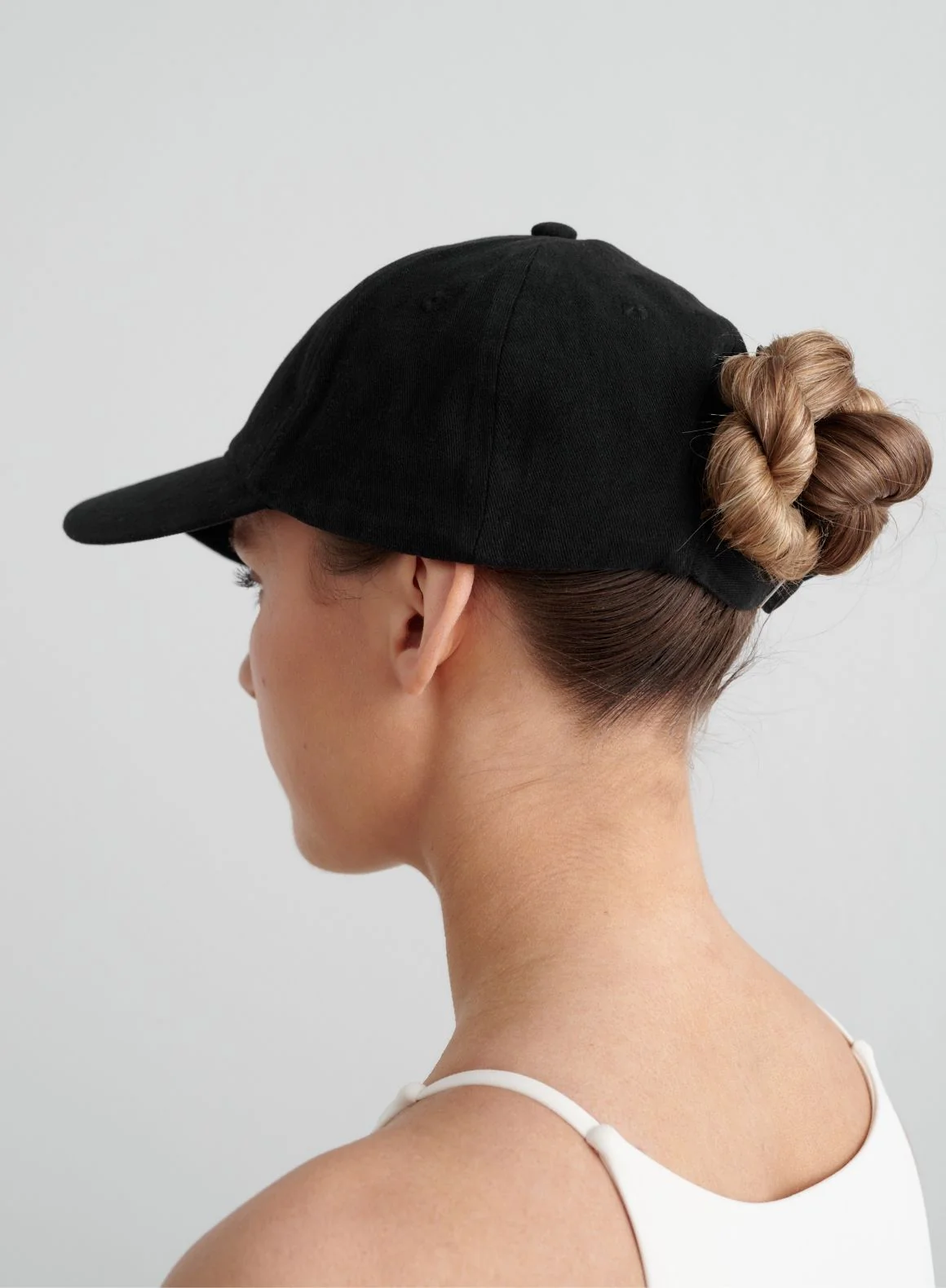 Black Small Logo Cap - Image 3