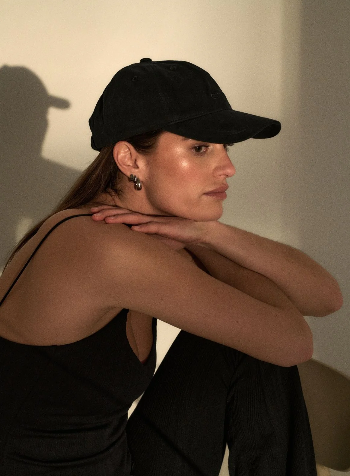 Black Small Logo Cap - Image 6