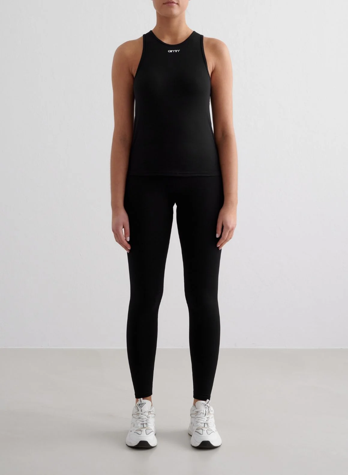 Black Soft Basic Singlet - Image 4