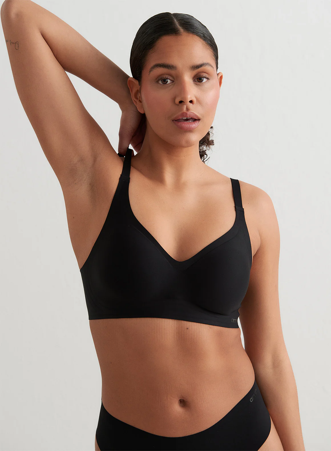 Black Soft Bra - Image 3