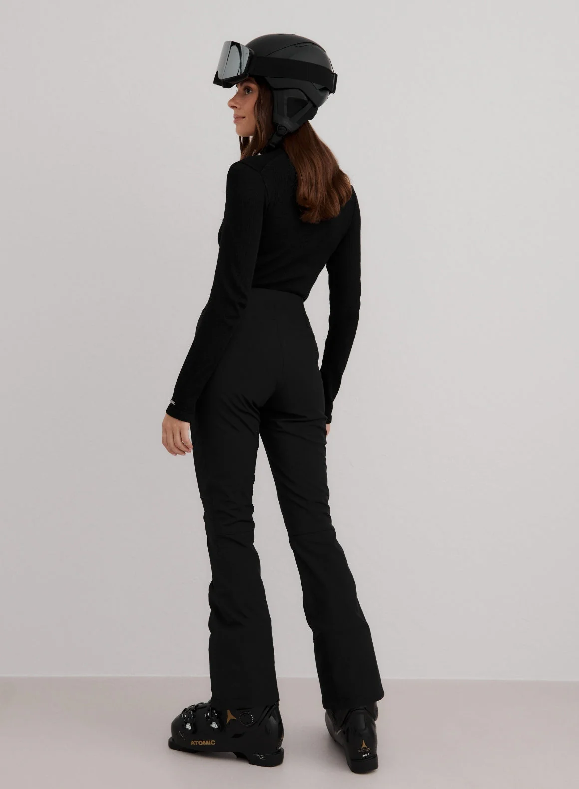 Black Stretch Thermo Pants - Image 4
