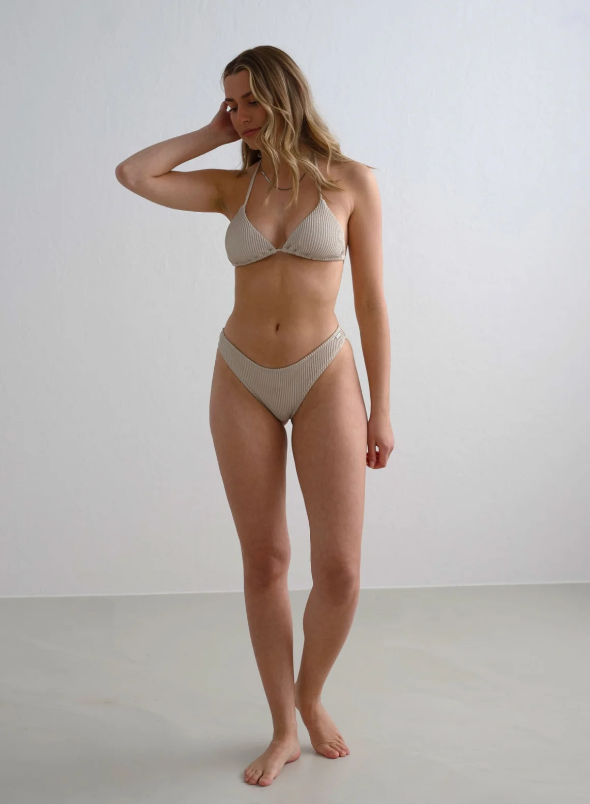 Café Au Lait Capri U-Shape Bikini Bottom - Image 4