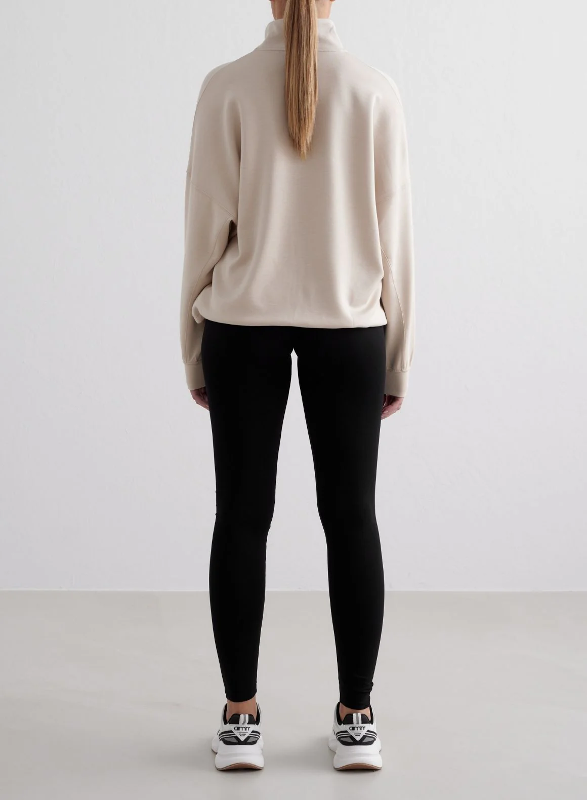 Café Au Lait Comfy Modal Half Zip - Image 4