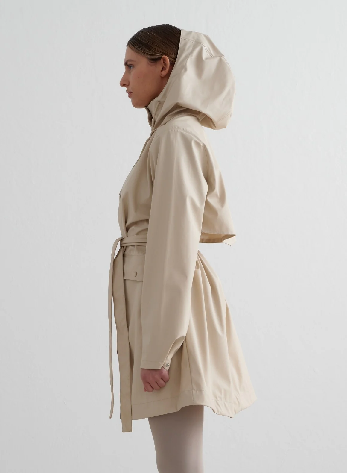 Café Au Lait Rain Jacket - Image 4