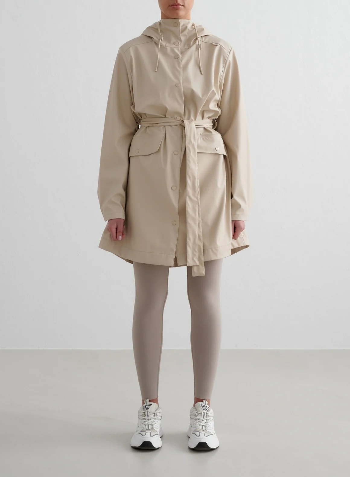 Café Au Lait Rain Jacket - Image 6