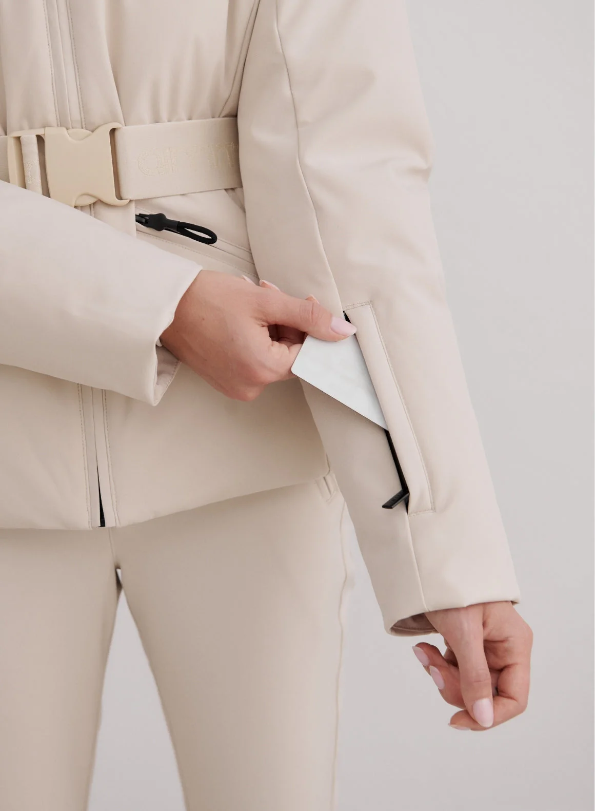 Café Au Lait Verbier Jacket - Image 8