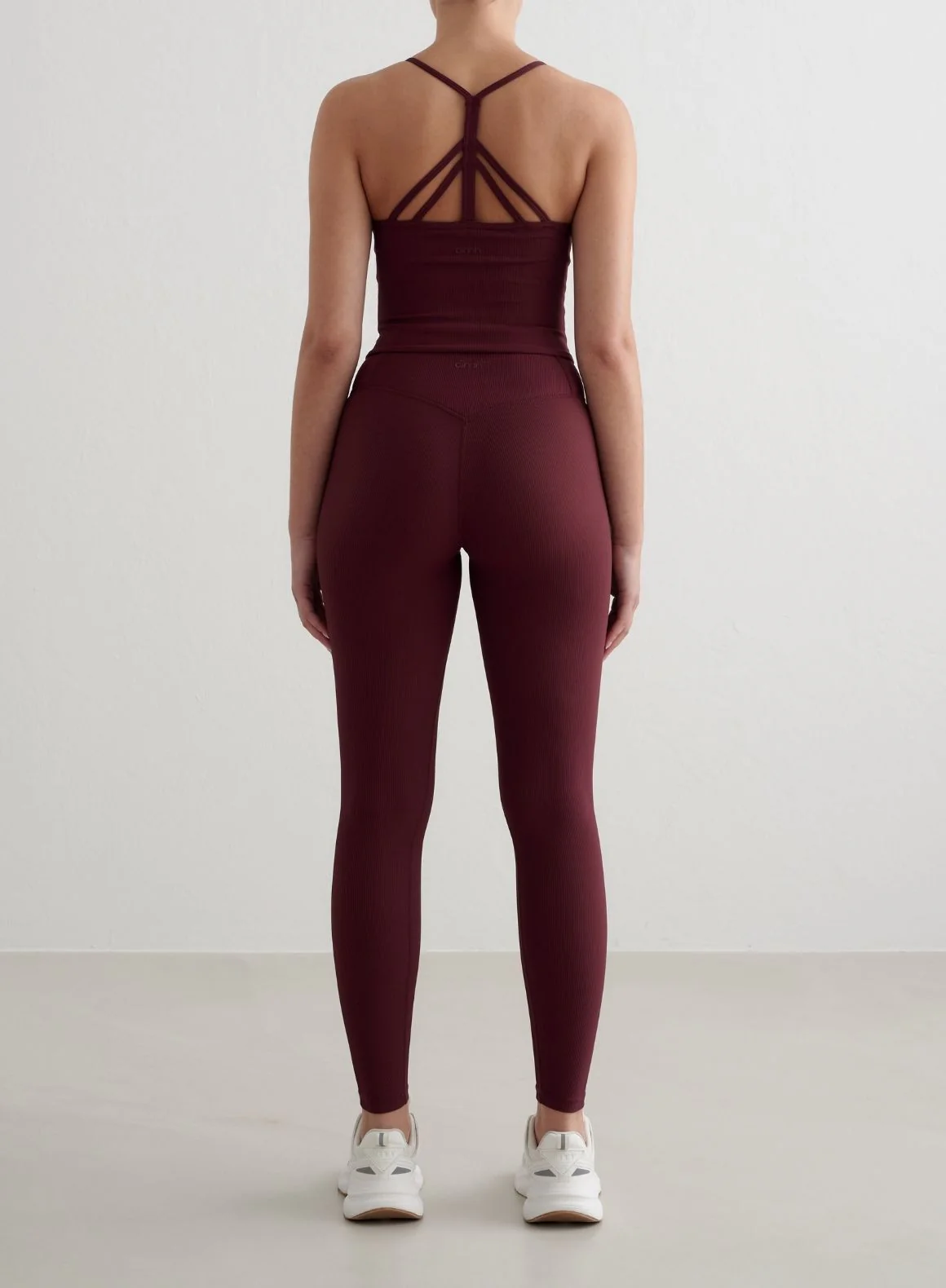 Cherry Ribbed Performance Bralette - Image 4