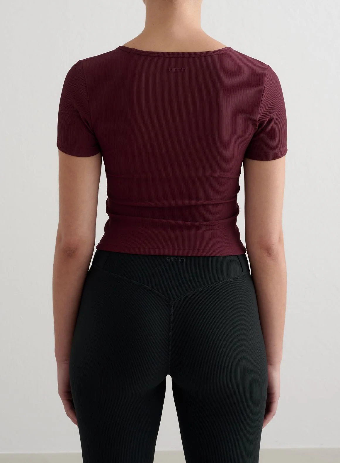 Cherry Ribbed Performance Short Sleeve - Image 2