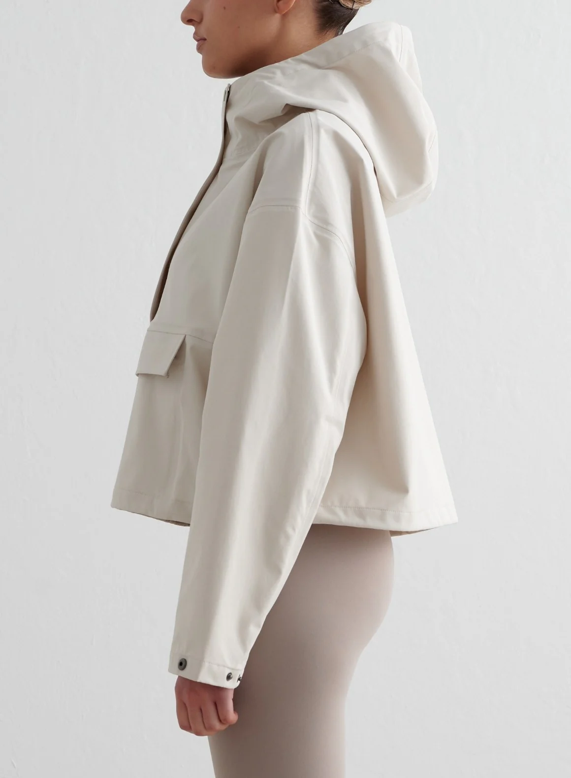 Clay Cropped Waterproof Anorak - Image 5