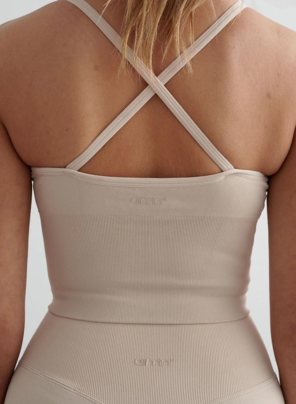 Clay Shape Seamless Cross Back Bralette - Image 2