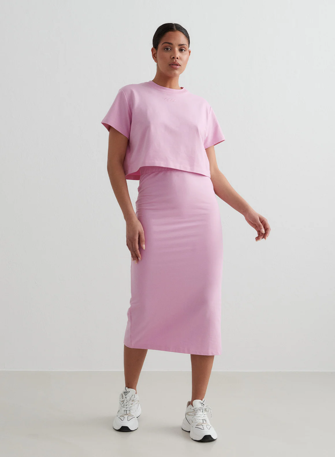 Cotton Candy French Terry T-Shirt - Image 3