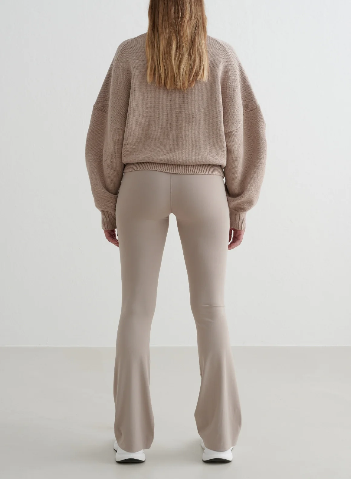 Dark Clay College Knitted Half Zip - Image 5