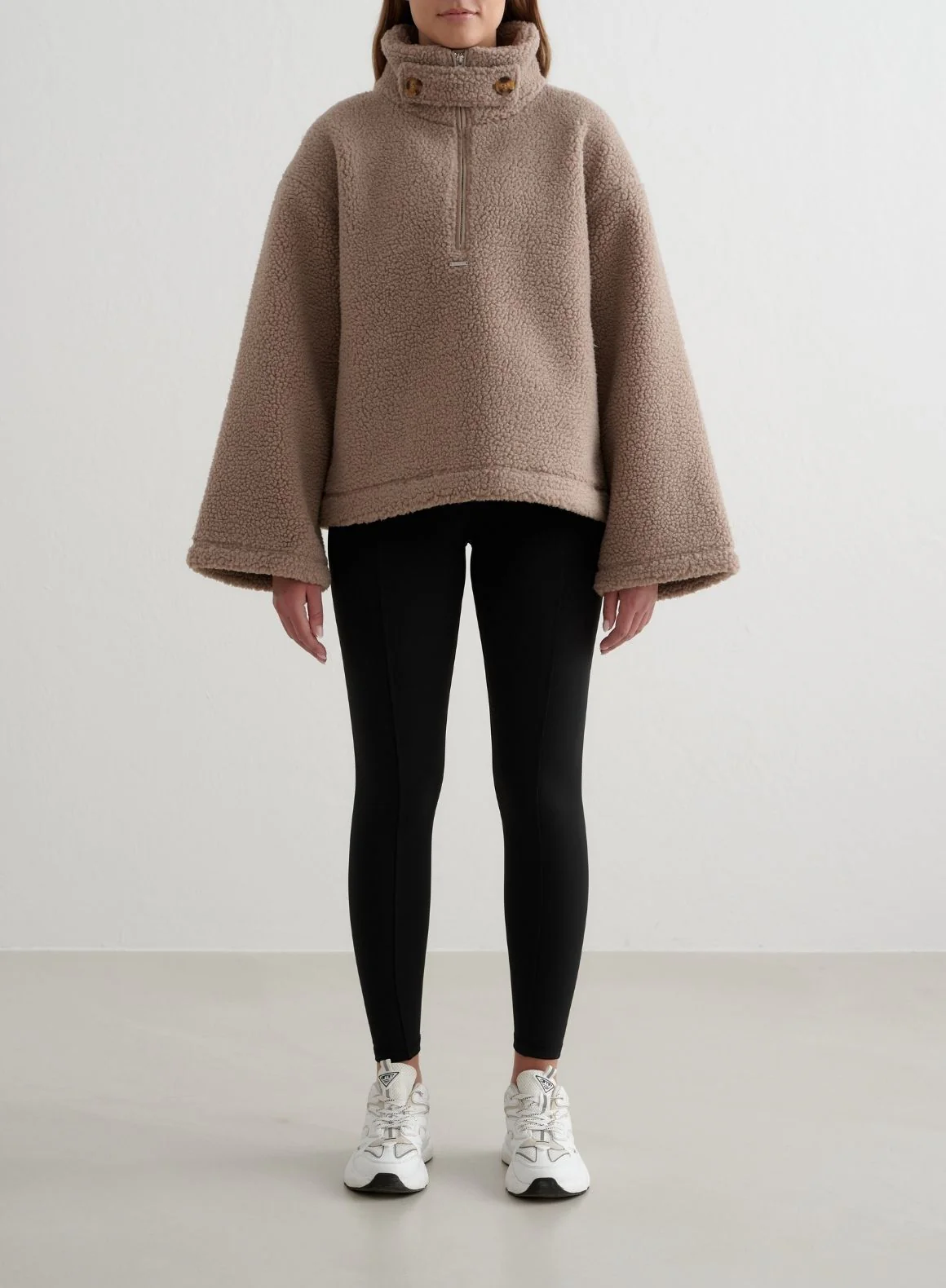 Dark Clay Pile Anorak - Image 3