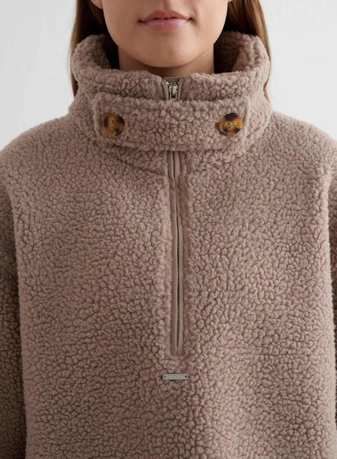 Dark Clay Pile Anorak - Image 6