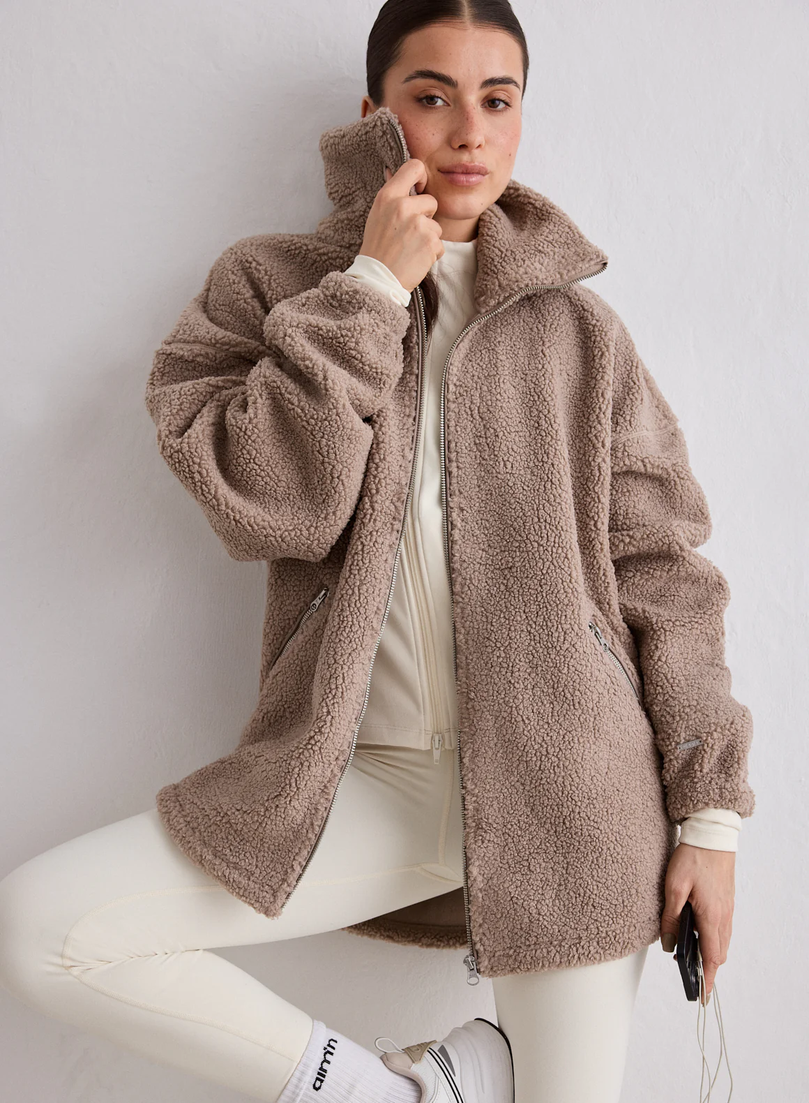 Dark Clay Pile Jacket