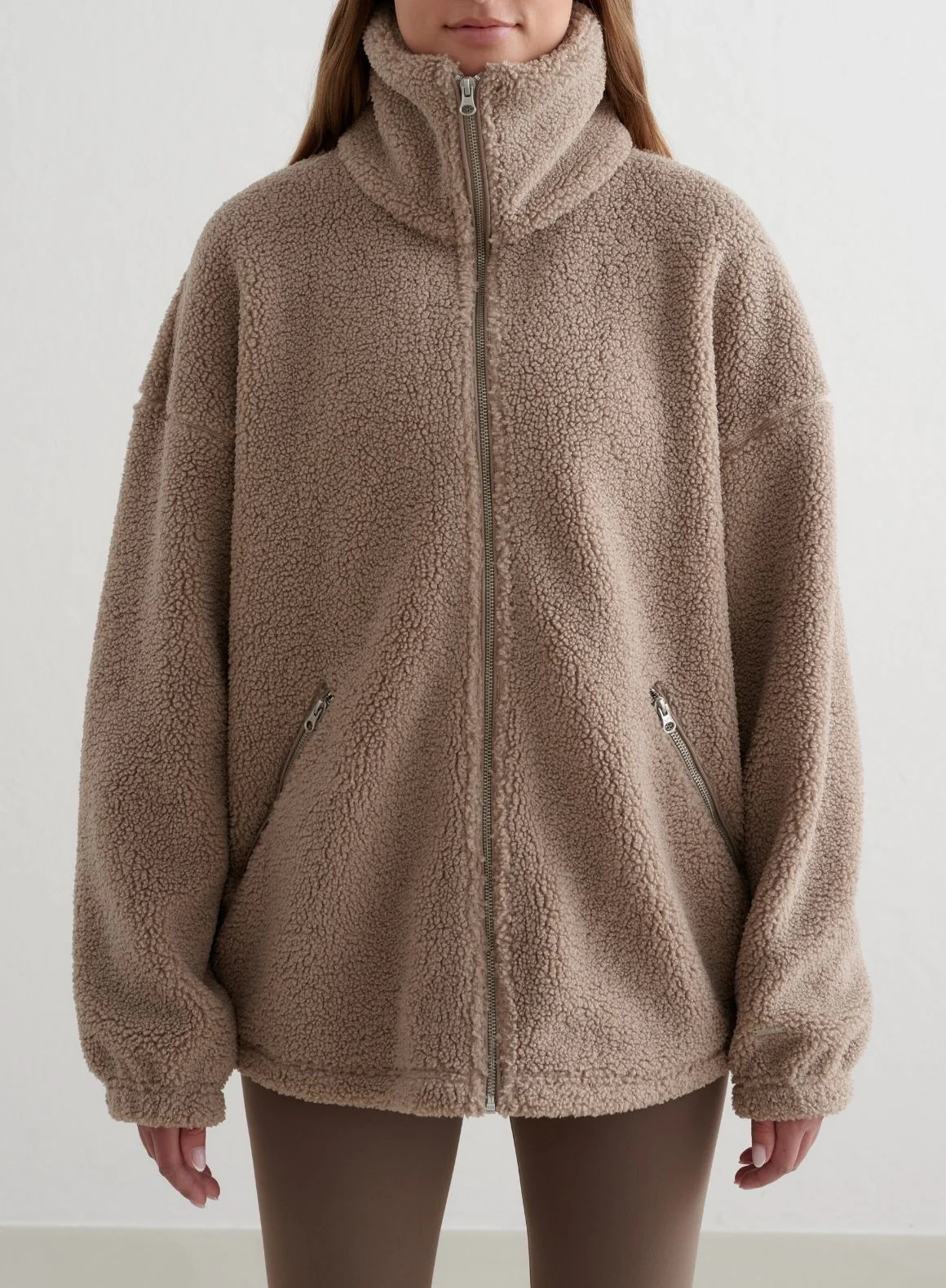 Dark Clay Pile Jacket - Image 4