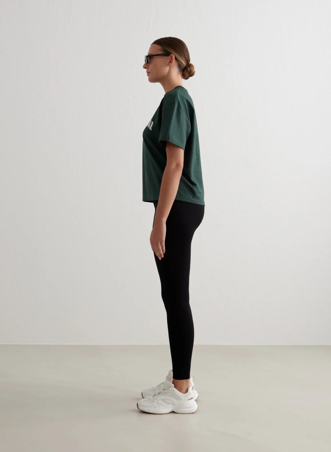 Deep Emerald Varsity Boxy T-shirt - Image 2