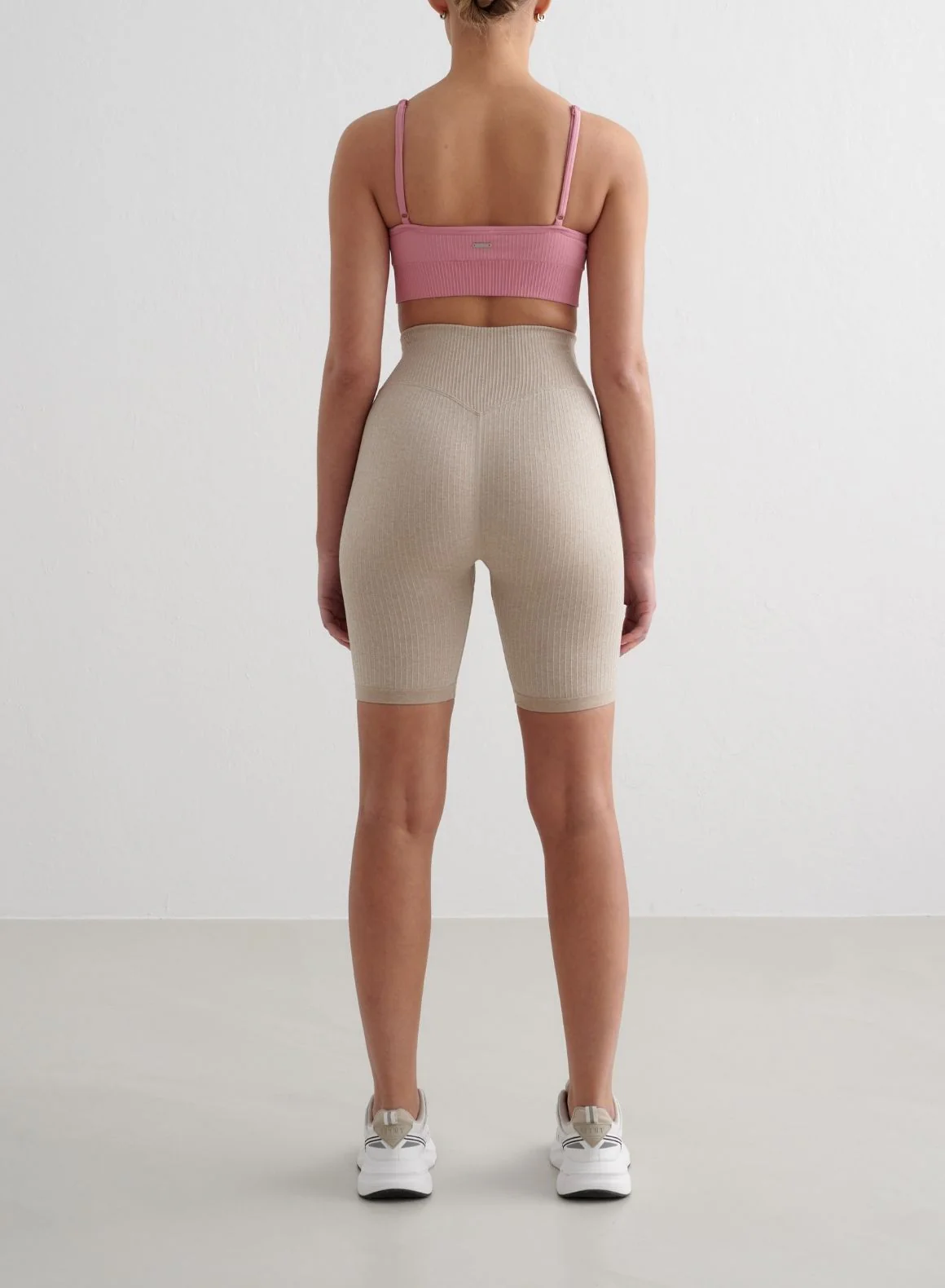Desert Rose Ribbed Seamless Deep Cut Bra - Image 4