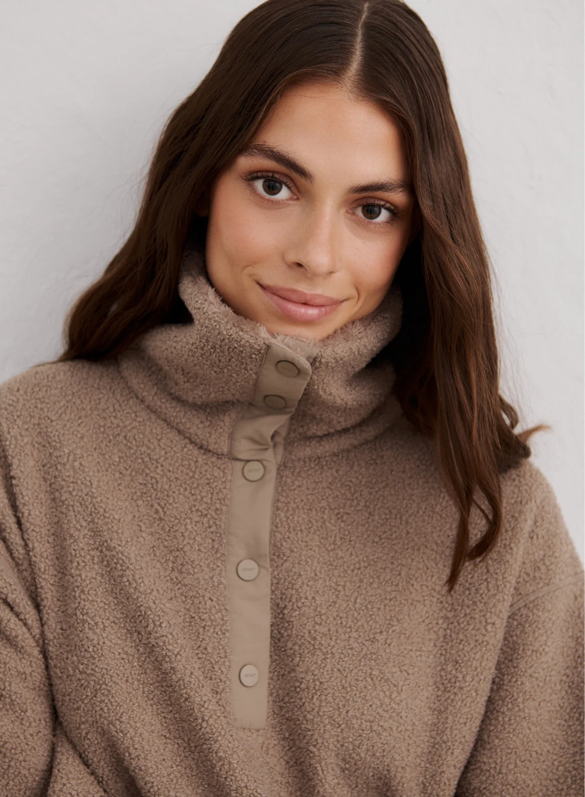 Espresso Polar Fleece Long Sleeve - Image 2