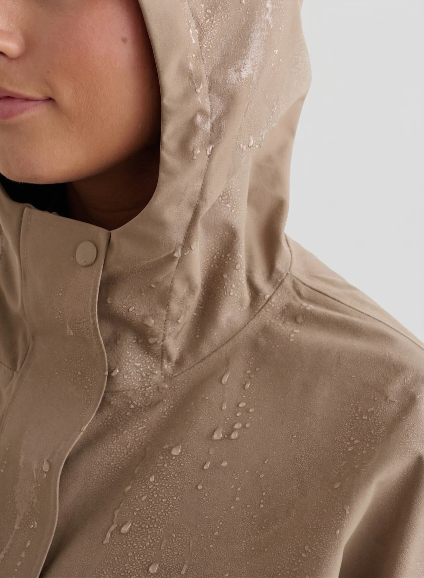 Espresso Waterproof Oversized Anorak - Image 12